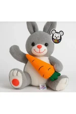 Tavşan Peluş Havuçlu 60 cm