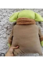 Yoda Peluş Ürün Pamuk Kumaş Yumuşak Dokuya Sahiptir 40 cm - Görsel 2