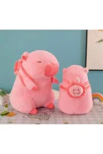 Capypara Peluş Büyük Boy Oyun Arkadaşı Uyku Arkadaşı 35 Cm - Görsel 2