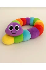 Tırtıl Peluş Çocukların Oyun ve Uyku Arkadaşı 50 cm